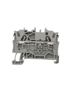 Złączka szynowa 2-przewodowa 2,5mm2 szara 2002-1201 TOPJOBS