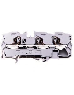 Złączka szynowa 3-przewodowa 16mm2 szara 2016-1301 TOPJOBS