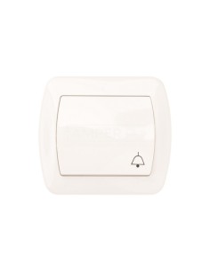 Simon Akord Przycisk /dzwonek/ biały AD1/11