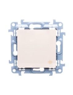 Simon 10 Łącznik krzyżowy 10AX IP20 kremowy CW7.01/41