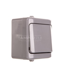 BRYZA Łącznik hermetyczny pojedynczy IP54 szare 180001