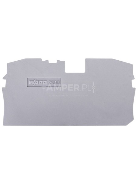 Ścianka końcowa szara TOPJOBS 2010-1291 /25szt./