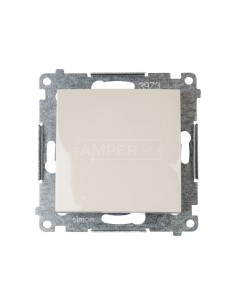 Simon 54 Łącznik jednobiegunowy kremowy DW1.01/41