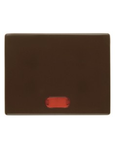 Arsys Klawisz z 5 dołączonymi soczewkami, brązowy 14150001 Berker Hager