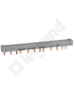 Szyna łączeniowa 4P 63A 10mm2 sztyftowa (12 mod.) BIS4-10-12 404944