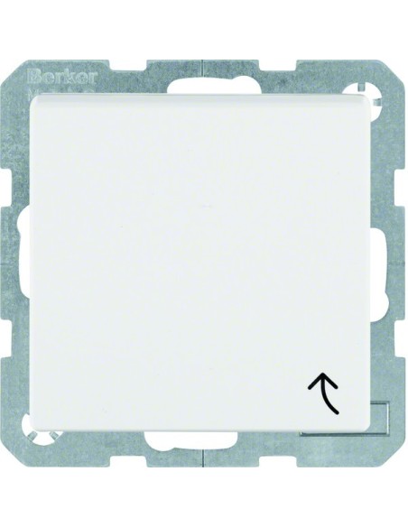 S.1/B.3/B.7 Gniazdo SCHUKO z pokrywą, biały 47511909 Berker Hager