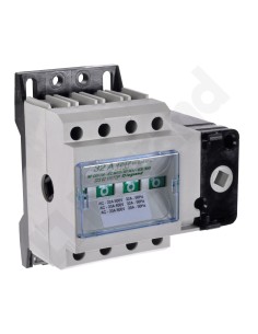 Rozłącznik izolacyjny 4P 32A VISTOP /napęd frontowy czerwony/ 022302