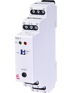 Termostat modułowy analogowy 1P 8A 24-230V AC/DC IP40 TER-7 002471804