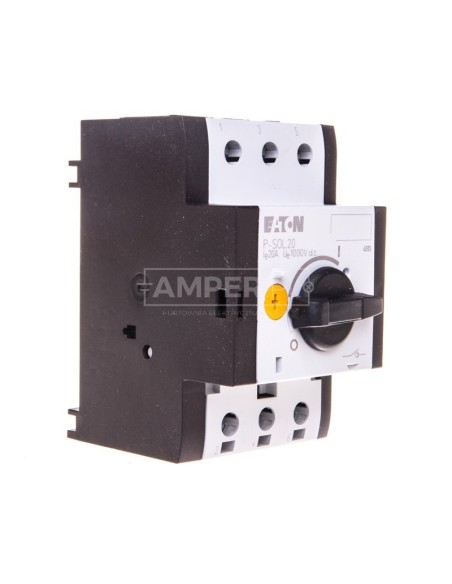 Rozłącznik do instalacji fotowoltaicznej 2P 20A DC P-SOL20 120934