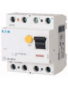 Wyłącznik różnicowoprądowy 4P 40A 0,5A typ AC PFIM-40/4/05-MW 235413