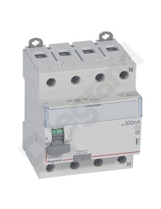 Wyłącznik różnicowoprądowy 4P 80A 0,5A typ AC P304 DX3 411735