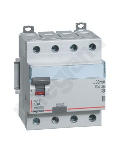 Wyłącznik różnicowoprądowy 4P 40A 0,03A typ HPI P304 DX3 411695