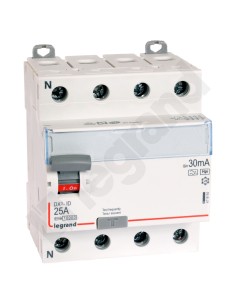 Wyłącznik różnicowoprądowy 4P 25A 0,03A typ HPI P304 DX3 411694
