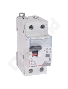 Wyłącznik różnicowo-nadprądowy 2P 20A C 0,03A typ A P312 DX3 411062