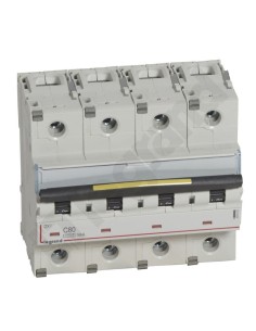 Wyłącznik nadprądowy 4P C 80A 10/16kA AC S314 DX3 409362