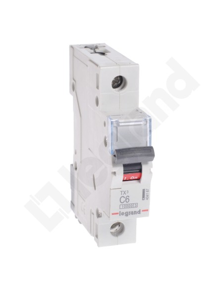 Wyłącznik nadprądowy 1P C 6A 10kA AC S311 TX3 404167
