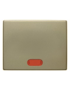 Arsys Klawisz z 5 dołączonymi soczewkami, złoty 14160002 Berker Hager