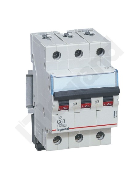 Wyłącznik nadprądowy 3P C 63A 6kA AC S303 TX3 403551