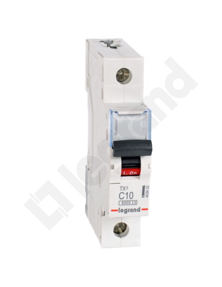 Wyłącznik nadprądowy 1P C 10A 6kA AC S301 TX3 403432