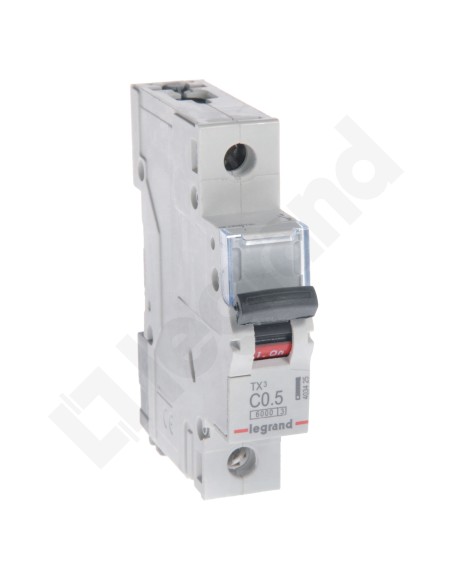 Wyłącznik nadprądowy 1P C 0,5A 6kA AC S301 TX3 403425