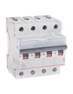Wyłącznik nadprądowy 4P B 32A 6kA AC S304 TX3 403420
