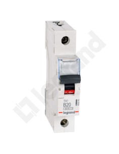 Wyłącznik nadprądowy 1P B 20A 6kA AC S301 TX3 403358