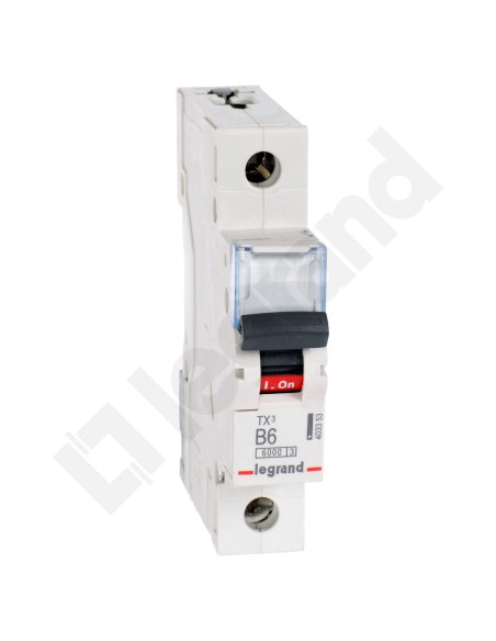 Wyłącznik nadprądowy 1P B 6A 6kA AC S301 TX3 403353