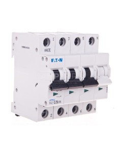 Wyłącznik nadprądowy 3+N C 25A 15kA AC FAZ C25/3N 278977