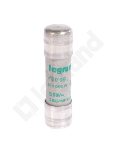 Wkładka bezpiecznikowa cylindryczna 10x38mm 8A aM 500V HPC 013008