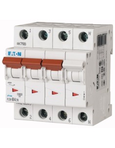 Wyłącznik nadprądowy 3P+N D 4A 10kA AC PLSM-D4/3N-MW 242558