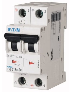 Wyłącznik nadprądowy 2P C 3A 10kA DC FAZ-C3/2-DC 279135