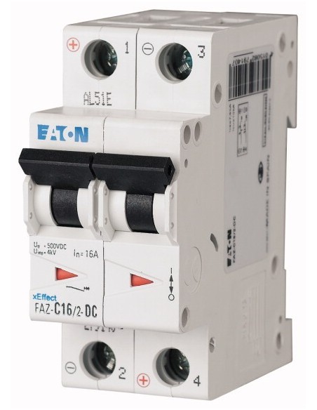 Wyłącznik nadprądowy 2P C 3A 10kA DC FAZ-C3/2-DC 279135