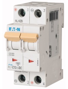 Wyłącznik nadprądowy 2P C 13A 10kA DC PL7-C13/2-DC 264901