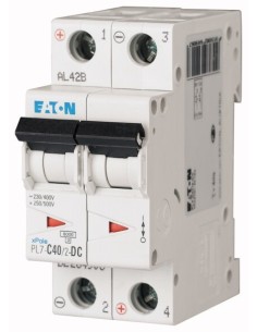 Wyłącznik nadprądowy 2P C 40A 10kA DC PL7-C40/2-DC 264906