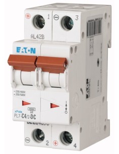 Wyłącznik nadprądowy 2P C 4A 10kA DC PL7-C4/2-DC 264898