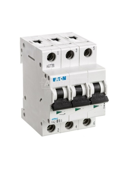 Wyłącznik nadprądowy 3P B 1A 15kA AC FAZ B1/3 278832