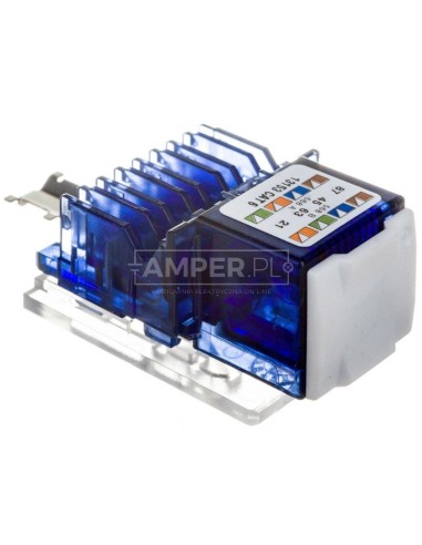 Moduł teleinformatyczny RJ45 kat.6 nieekranowany ASM-C6 6117341