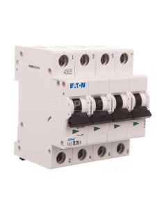 Wyłącznik nadprądowy 4P B 20A AC 15kA FAZ-B20/4 279036