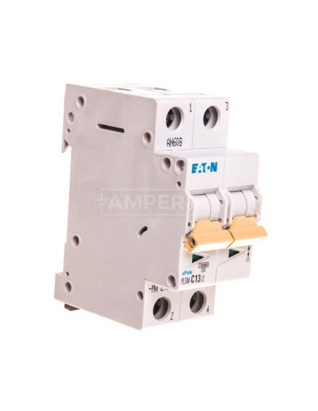 Wyłącznik nadprądowy 2P C 13A 10kA AC PLSM-C13/2-MW 242403