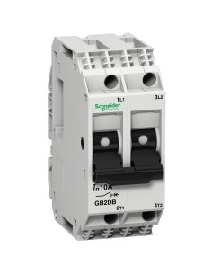 Wyłącznik silnikowy miniaturowy, 2p, 16A, Id  220A GB2DB21