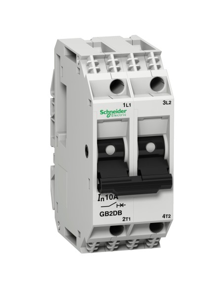 Wyłącznik silnikowy miniaturowy, 2p, 16A, Id  220A GB2DB21