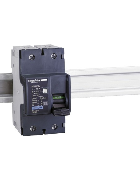Wyłącznik nadprądowy, NG125N, 2-biegunowy, 16A, ch-ka C 18622