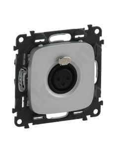 VALENA ALLURE Gniazdo potrójne żeńskie XLR 3-biegunowe aluminium 754737