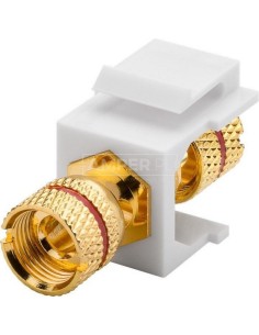 Keystone moduł głośnika - zacisk biegunowy czerwony 79484