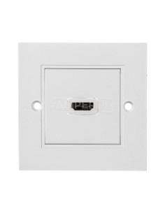 Gniazdo podtynkowe HDMI białe z gniazdem HDMI 51722