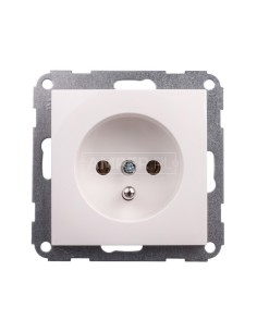 Fiorena Gniazdo pojedyncze z/u 16A IP20 białe 22000102 2