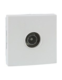 Altira Gniazdo antenowe TV ekranowane biały ALB45311