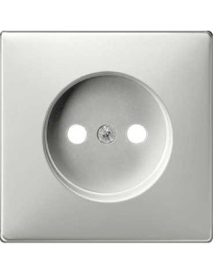 Płytka centralna mech. gniazda wtyk. b/u z przesł. stal, Artec/Antique MTN2031-4146