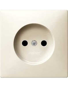 Płytka centralna mech. gniazda wtyk. b/u z przesł. biały, Artec/Antique MTN2030-4044