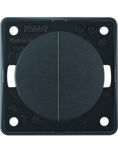 Integro Flow Łącznik wieloklawiszowy, seryjny, antracyt, mat 936552505 Berker Hager